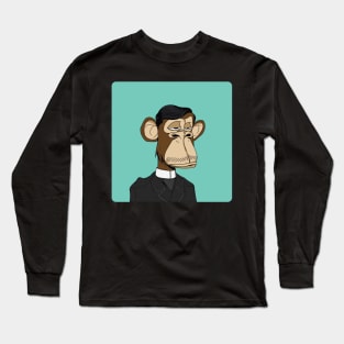 Jose Rizal Bored Monkey Long Sleeve T-Shirt